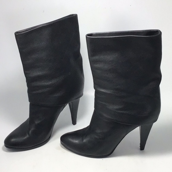 SIGERSON MORRISON Black Leather Lambskin Boots 7 - Picture 13 of 13
